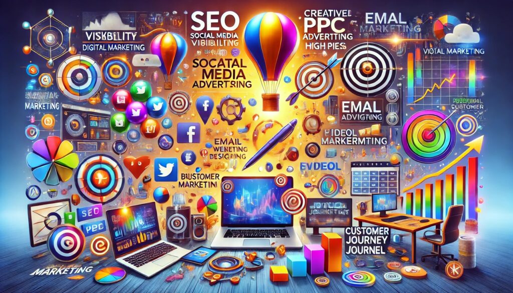 do digital marketing agencies create content